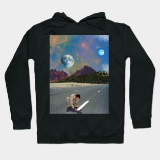 Road Work - Surreal/Collage Art Hoodie